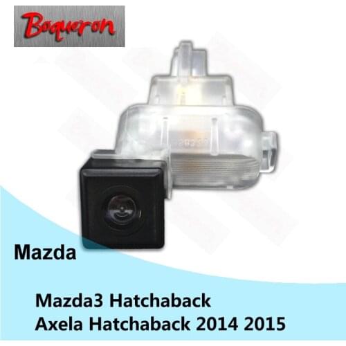 For Mazda 3 Mazda3 Axela Hatchaback 2014 2015 Reverse Parking Backup Camera HD CCD Night Vision Car Rear View Camera NTSC PAL