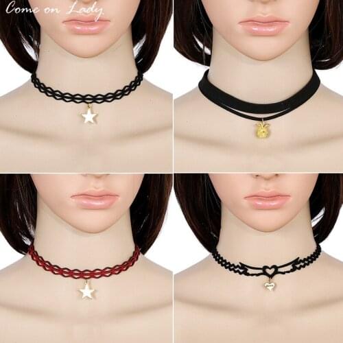 Come On Lady Lace Chokers
