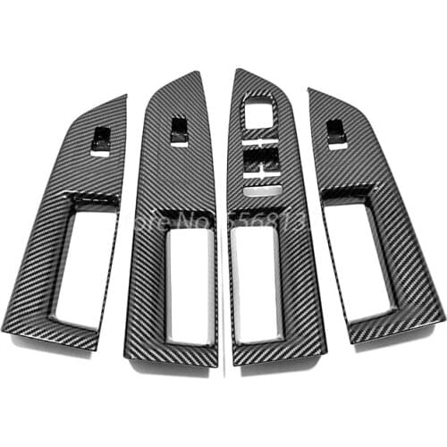 For Volkswagen VW Golf 8 MK8 R 2021 2022 Door Window Lift Handle Switch Button Sticker Trim Cover Accessories