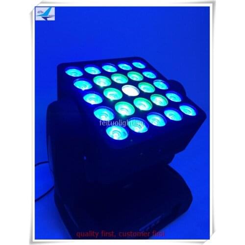 DMX 512 hot sale 25 *12W RGBW LED Moving head Matrix Beam Light for big event and high level club