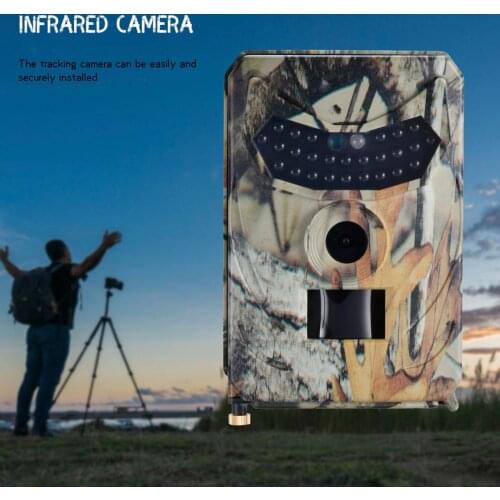 PR100 Trail Camera HD Infrared Night Vision Anti-theft Monitor Camera 3MP Color CMOS Hunting Camera Hunting Accessories