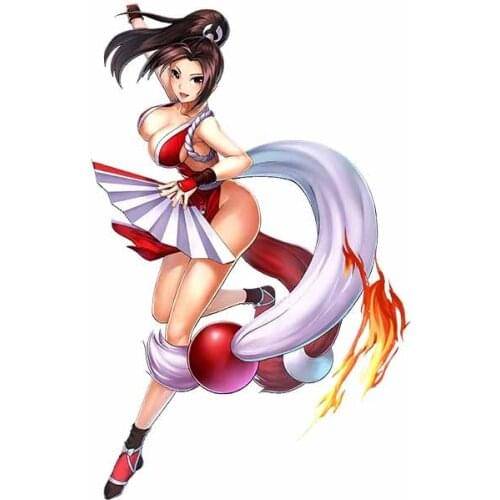 Beauty Anime Car Stickers Funny Car Styling Cover Scratches Bumper Bodywork Windshield Cartoon Protector Decal Kk13*8cm