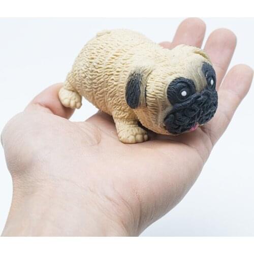 Creative Stress Pug Dachshund Decompression Toys Funny Animal Puppy Elastic Stretch Stress Toys Relief Relax Pressure Toys