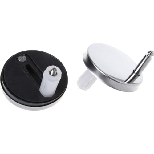 2Pcs Top Fix Toilet Seat Hinges Fittings Screws Mountings Quick Release Hinge Screw Toilet Accessories