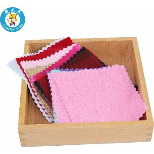 Montessori Material Early Education Toys Baby Toys For Children Infant Fabric Box