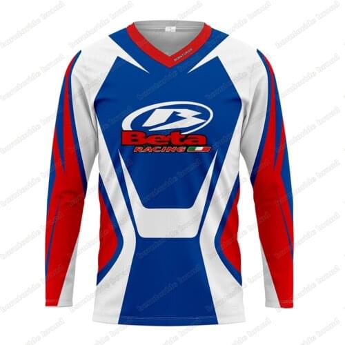 Moto Motocross Jersey BETA Racing Enduro Mtb Jersey MX Maillot Ciclismo Hombre Downhill Jersey Off Road Mountain Clycling Jersey