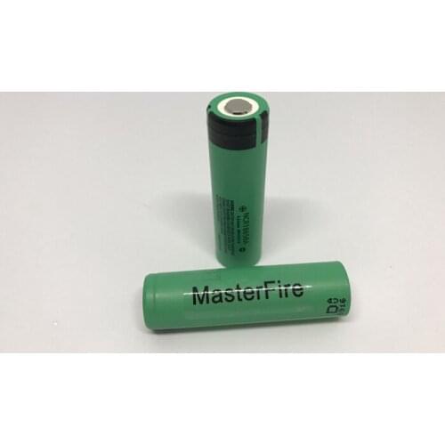 MasterFire 2pcs/lot Original NCR18650A 18650 3.7V Rechargeable Lithium-ion Battery 3100mAh Flashlight Batteries For Panasonic
