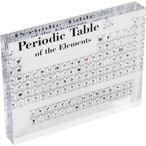 Periodic Table of Elements Periodic Table Display With Real Elements Kids Teaching Teachers Day Gifts Periodic Table Acrylic