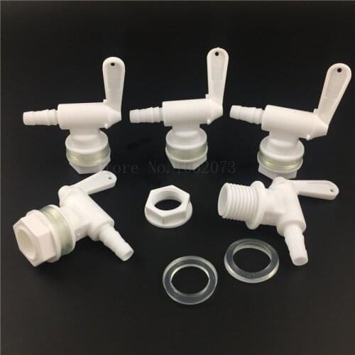 Homebrew Bottling Bucket Plastic Spigot Tap with 3/8" Barb,Tap replacement spigot 5pcs/lot
