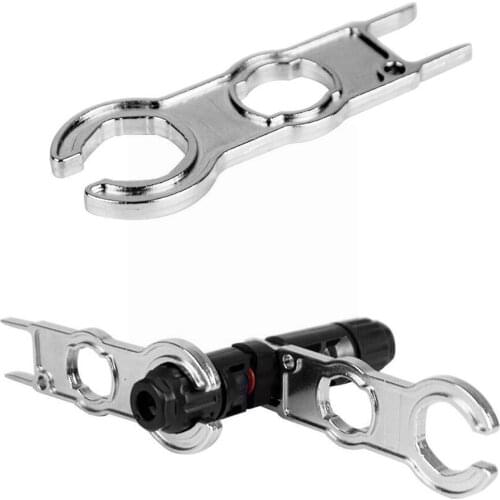 1pcs Panel Portable Assembly Tool For Mc4 Connectors Cable Spanner Crimping Tool Extension Wire System For Solar Kit Wrench Y3G1