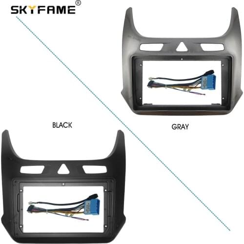 SKYFAME Car Frame Cable For CHEVROLET Cobalt 2016-2018 Android Big Screen Dask Kit Fascia Frame