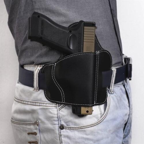 Tactics Hunting Holster Leather Holster OWB for Gun Pistol Kimber Colt 1911 Remington Ruger Sig Sauer Belt Holster