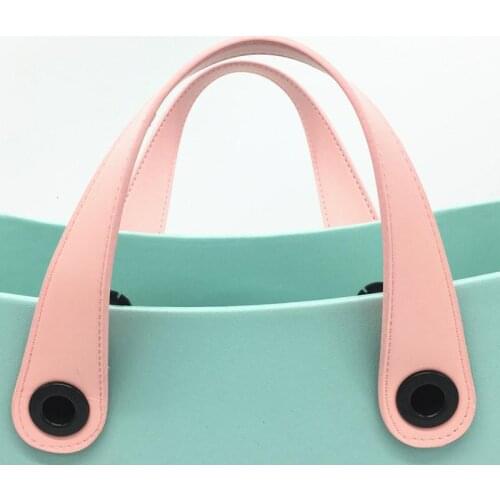 1 pair 2 pcs long size 65cm Handle for Obag womens bag accessories shoulder bag PU leather