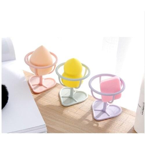 1Pc Makeup Puff Rack Sponge Holder Beauty Makeup Powder Puff Blender Storage Rack Sponge Drying Stand Holder Beauty Tool