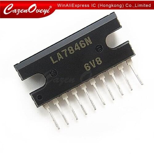 10pcs/lot LA7845N LA7845 LA7846N LA7846 SIP In Stock