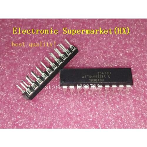 Free Shipping 50pcs/lots ATTINY2313A-PU ATTINY2313A ATTINY2313 2313A-PU DIP-20 New original