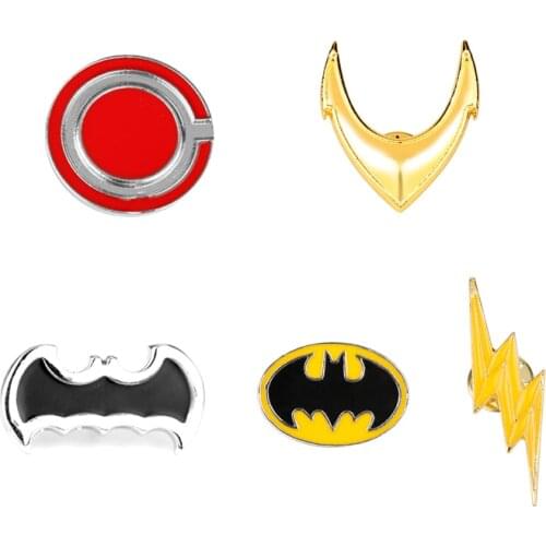 Brooch Metal Enamel lapel pin Brooches For Women Men Gift