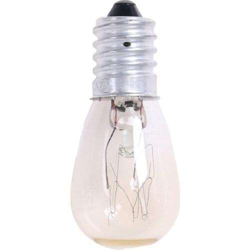 1pcs Fridge Bulb E14 220V 15W Microwave Oven Range Hood Refrigerator Bulb high quality