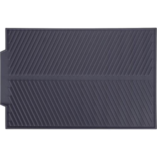 Rectangles Silicone Drain Mat Drying Dishes Pad Heat Resistant Slip-proof Tray Set Massage Mats For Kitchen Dish Mat