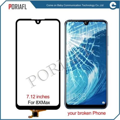 AAA quality For honor 8X max Touch Screen Digitizer for honor 8Xmax ARE-AL00 8X glass