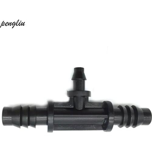 Hose Tee Connector Use In The 8/11mm Hose Change In 4/7mm Barbed Connector Pipe Tee Garden Watering Irrigation IT234
