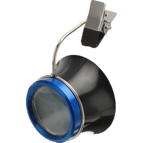 10X Clip On Eyeglass Magnifier Blue Red Color Watch Repair Tool Loupes Magnifying Lens Watchmakers Jewellers Tools Red Blue