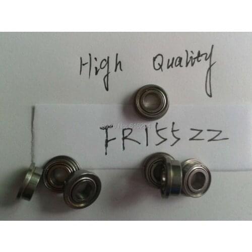 HIGH QUALITY 100PCS FR155ZZ(3.967*7.938*3.175) inch Miniature inch Flanged Ball Bearing