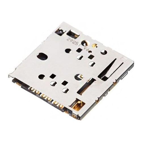 GZM-parts 5pcs/lot For Nokia Lumia 820 SIM Card Reader Contact Repair Parts