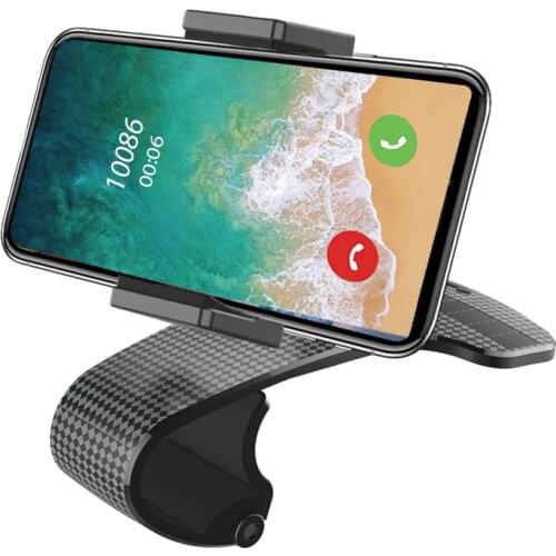 Car Dashboard Phone Holder 360 Rotation Adjustable HUD Universal Car Panel GPS Navigation Stand GPS Mobile Clip Bracket