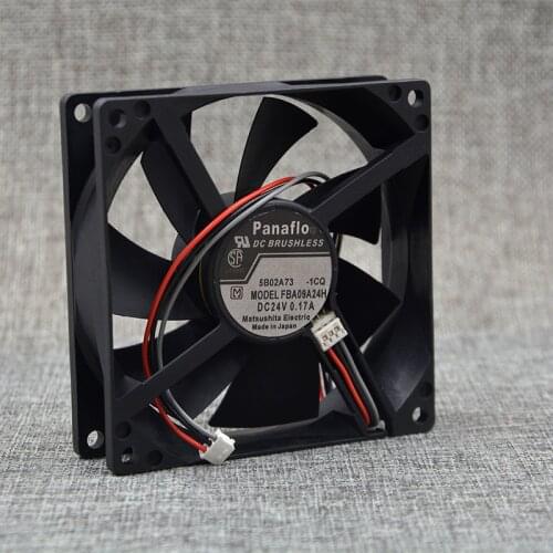 FOR Panasonic panaflo FBA09A24H 9CM 9025 24V 0.17A inverter cooling fan