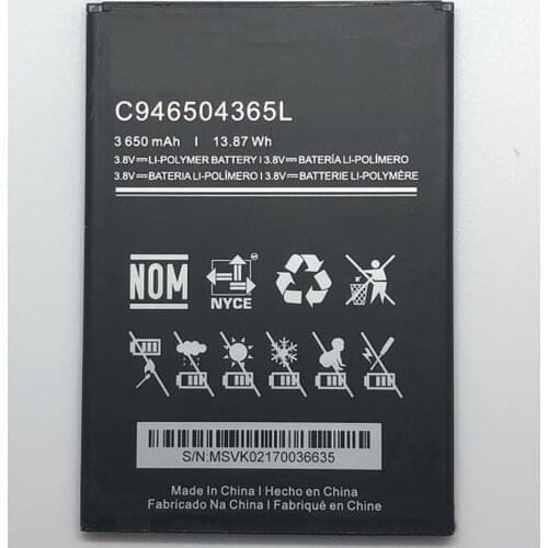 GeLar 3.8V 3650mah C946504365L Replacement battery for BLU Mobile phone