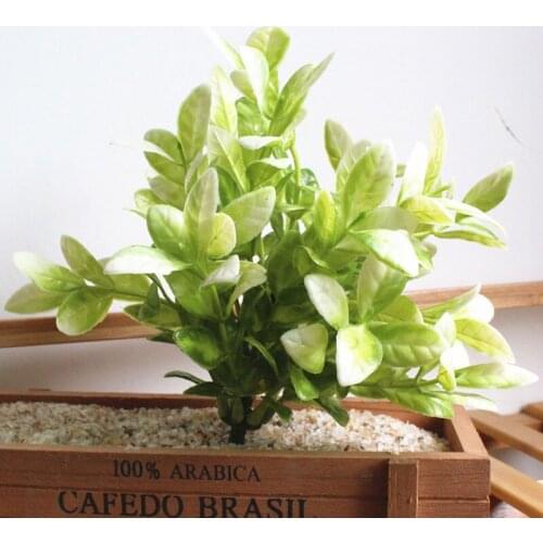 Fake plant Artificial plants Simulation 1pcs green grass decorate flowers For wedding home garden Plastic plant Artificial grass