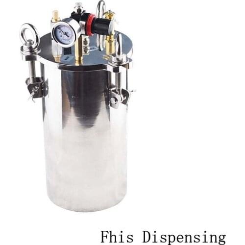 Stainless Steel Pressure Barrel for Storage Glue Glue 5L 304 Material