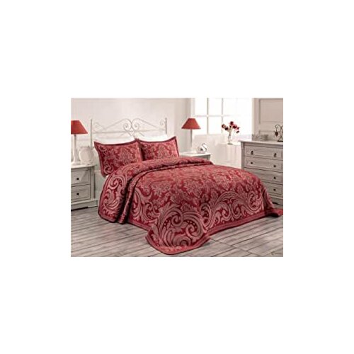 Casandra Ceremony Eldora Red Bedspread