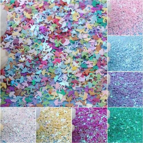 Mini Umbrella Shape Sequins Scrapbooking Paillettes DIY Garment Sewing Accessories Glitter Confetti Nails Art Crafts 5mm 20g