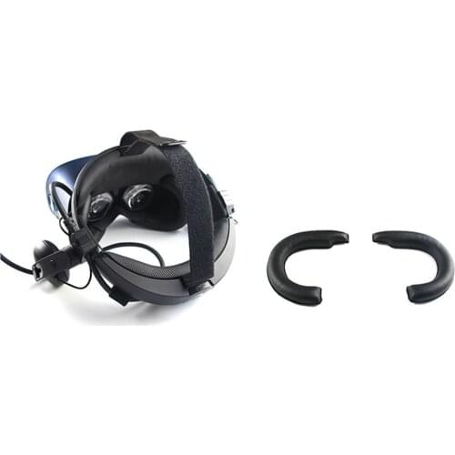 Soft Leather Eye Mask Sweat-proof Mat for HTC VIVE Cosmos VR Headset Accessories