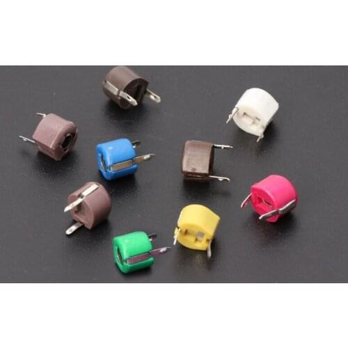 45 Pcs 9 Values Trimmer Capacitor Kit Assorted Adjustable Variable Capacitors K5DB