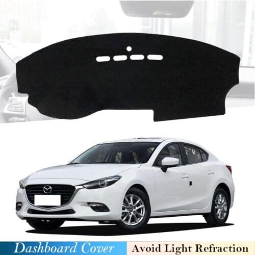 Car dashboard Cover Protective Mat for Mazda 3 BK 2003 2004 2005 2006 2007 2008 2009 Sunshade MK1 Carpet Accessories