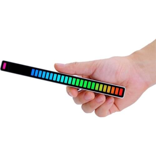 NEW CAR Audio LED Level Meter Display Spectrum Analyzer All green LED music spectrum indicator