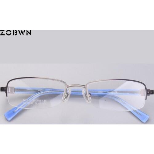 Half frame Glasses Frame Anti uv400 for Computer spectacles Classic Womens Glasses Marcas Eye Glasses Oculos De Grau masculino