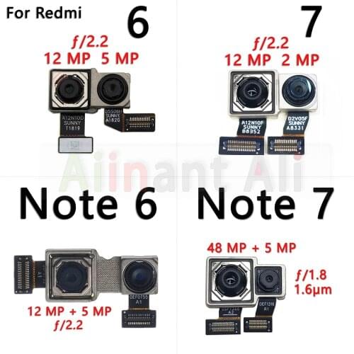 Original Small Facing Front Camera Flex Cable For Xiaomi Redmi Note 6 7 8 9 6A 7A 8A 9A Plus Lite K20 Pro Camera Flex