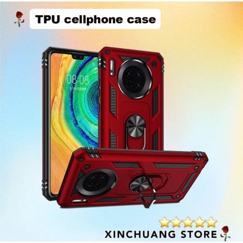 Shockproof Armor Case for Huawei P30 Pro Mate 20 P Smart 2020 Y6 2019 Anti-Shock Four Corner Full Protection With Stand Ring