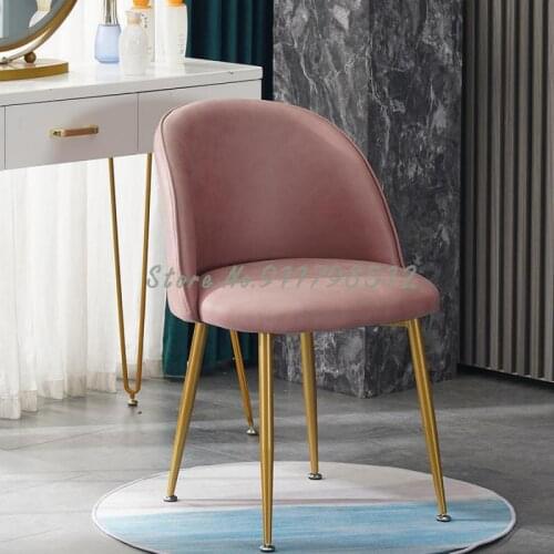 Nordic style makeup chair net red ins chair light luxury dining chair home dressing table chair modern minimalist dining chair