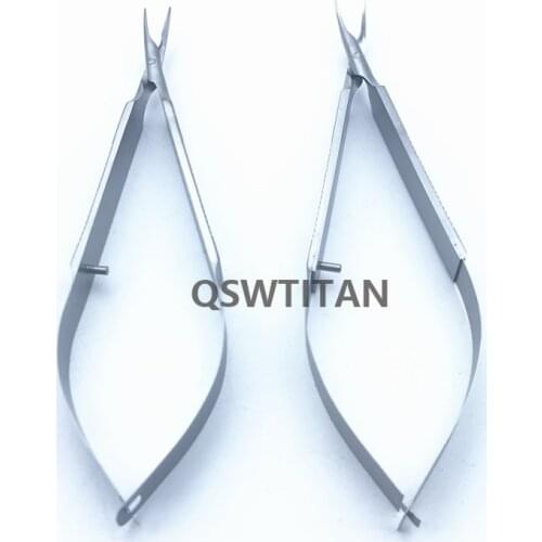 12.5cm Castroviejo Needle Holder Stainless steel Dental forceps ophthalmic Surgical forceps