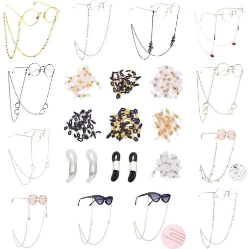 2021 New Fashion Pearl Glasses Chain Women Men Eyeglass Cord Sunglasses Cord Retainer Holder Eyewear Lanyard Neck Strap Rope