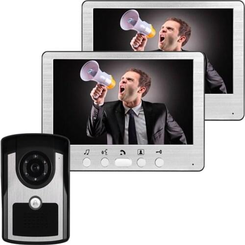 7 Inch Water-Proof IP55 1V2 IR Night Vision Video Door Phone