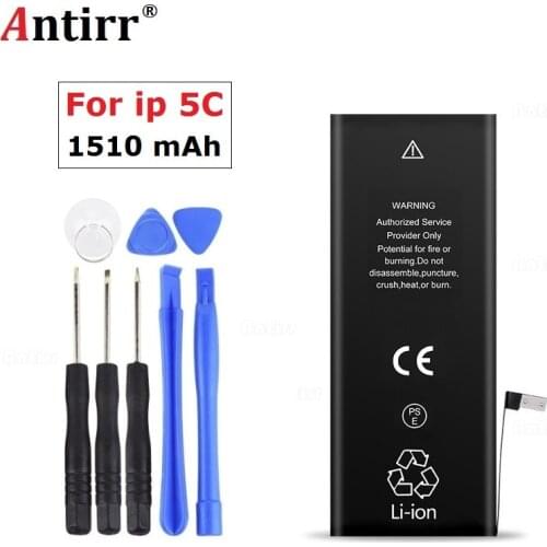 For iphone 5C battery 100% new 1510mah replacement battery for iphone 5C with repair tools kit