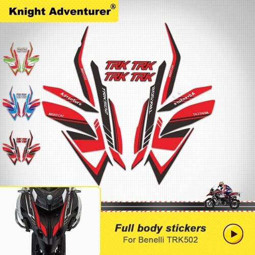 For Benelli TRK502 Motorcycle TEAM GRAPHICS & BACKGROUNDS DECALS STICKERS Accessories Kits For Benelli TRK 502 502TRK