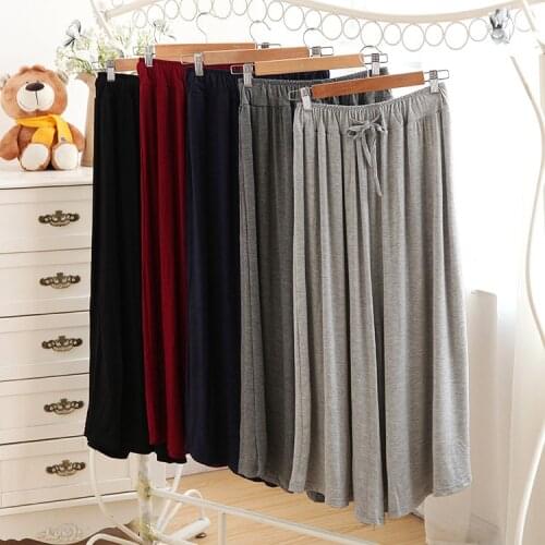 Pants Women Stacked Leggings Iamhotty Plus Size Clothing for Clothes Modal Ankle-Length Spring/Autumn Casual Loose