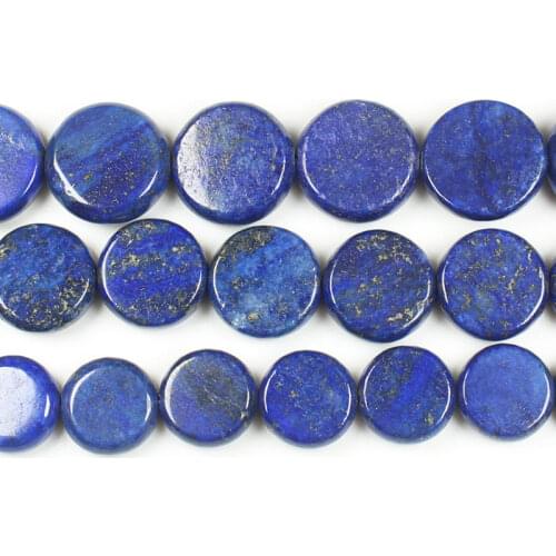 Wholesale Lapis Lazuli Disc shape Beads15"/38cm, Beads For DIY Jewelry making ,We provide mixed wholesale for all items